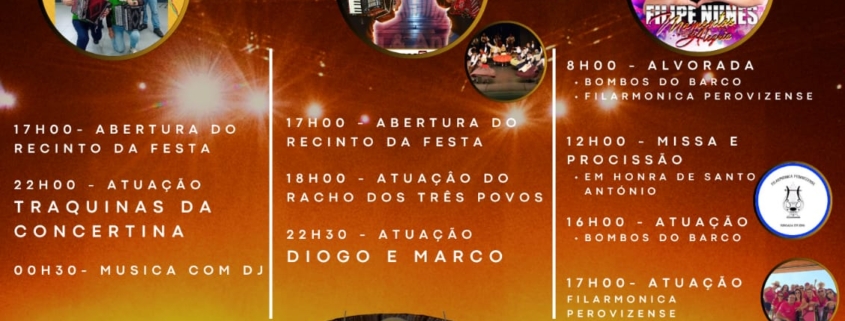 Cartaz Festa St Antonio 2026